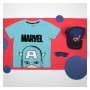 T shirt à manches courtes Enfant Marvel Bleu