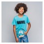 T shirt à manches courtes Enfant Marvel Bleu