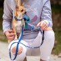 Laisse pour Chien Stitch Bleu foncé