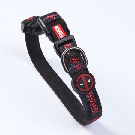 Collar para Perro Deadpool Negro M/L