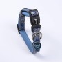 Collier pour Chien Stitch Bleu foncé M/L