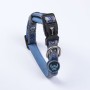 Collier pour Chien Stitch Bleu foncé M/L