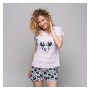 Pyjama Minnie Mouse Femme Blanc