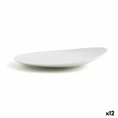 Plato Llano Ariane Vital Coupe Cerámica Blanco (Ø 27 cm) (12 Unidades)