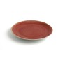Plato Llano Ariane Terra Cerámica Rojo (Ø 18 cm) (12 Unidades)