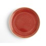 Assiette plate Ariane Terra Céramique Rouge (Ø 21 cm) (12 Unités)