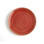 Plato Llano Ariane Terra Cerámica Rojo (Ø 27 cm) (6 Unidades)