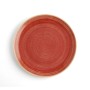 Plato Llano Ariane Terra Cerámica Rojo (Ø 29 cm) (6 Unidades)