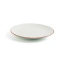 Plato Llano Ariane Terra Cerámica Beige (Ø 18 cm) (12 Unidades)