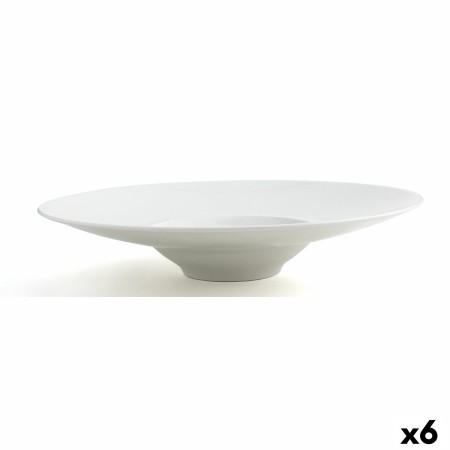 Plato Hondo Ariane Gourmet Prime Cerámica Blanco (Ø 29 cm) (6 Unidades)