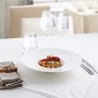 Plato Hondo Ariane Gourmet Prime Cerámica Blanco (Ø 29 cm) (6 Unidades)