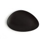 Assiette plate Ariane Antracita Triangulaire Céramique Noir (Ø 21 cm) (12 Unités)