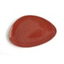 Assiette plate Ariane Terra Triangulaire Céramique Rouge (Ø 29 cm) (6 Unités)