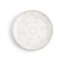 Plato Llano Ariane Tornado Cerámica Bicolor (Ø 18 cm) (12 Unidades)