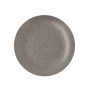 Assiette plate Ariane Oxide Céramique Gris (Ø 27 cm) (6 Unités)