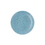 Plato Llano Ariane Oxide Cerámica Azul (Ø 21 cm) (12 Unidades)