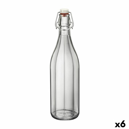 Bouteille Bormioli Rocco Oxford Transparent verre (1 L) (6 Unités)