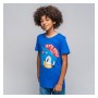 T shirt à manches courtes Enfant Sonic Bleu