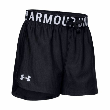 Pantalón Corto Deportivo Under Armour Solid Negro