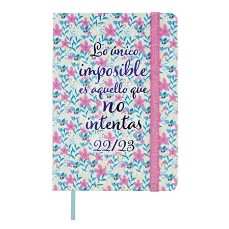 Agenda Finocam IMPOSIBLE M4 2022-2023 Multicolor (12,5 x 17,2 x 2,5 cm)