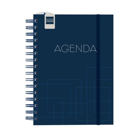 Agenda Finocam Mini Institute 2022-2023 Escolar Azul Cuarto (17,3 x 22 x 2,5 cm)