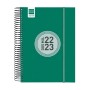 Agenda Finocam 2022-2023 Scolaire Vert (17 x 21,2 x 2,5 cm)