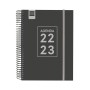 Agenda Finocam 2022-2023 Escolar Negro Cuarto (17 x 21,2 x 2,2 cm)