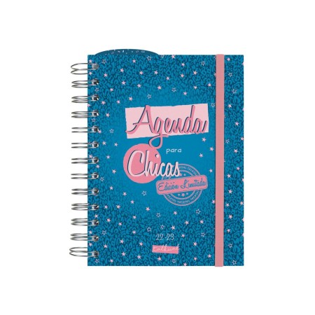 Agenda Finocam Talkual 2022-2023 Azul Escolar (14,5 x 17,4 x 3 cm)