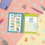 Agenda Finocam Talkual 2022-2023 Escolar Multicolor (14,5 x 17,4 x 3 cm)