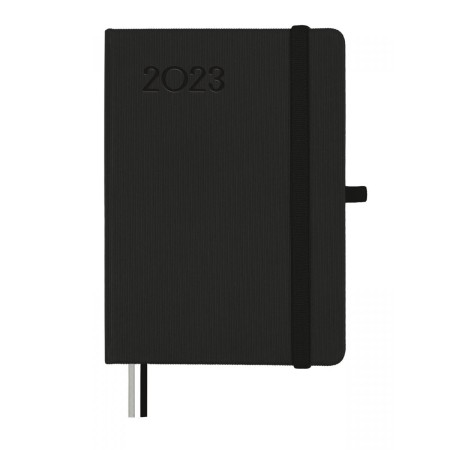 Agenda Finocam MINIMAL M4 2023 Negro (11,8 x 16,8 cm)