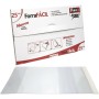 Forro Adhesivo para Libros Grafoplas Ajustable Solapa 0,12 mm Transparente PVC 25 Unidades (28 x 53 cm)