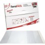 Forro Adhesivo para Libros Grafoplas Ajustable Solapa 0,12 mm Transparente PVC 25 Unidades (29 x 53 cm)
