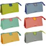 Trousse Fourre-Tout Triple Grafoplas Kuru Jaune (22,5 x 12 x 14 cm)