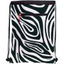 Bolsa Mochila con Cuerdas Grafoplas Free Life Zebra Multicolor (36 x 47 cm)