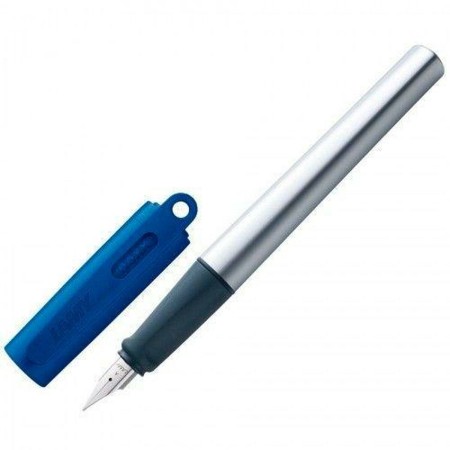 Pluma de Caligrafía Lamy Nexx Blue LH Plateado Azul