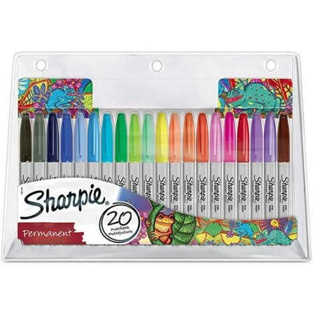 Ensemble de Marqueurs Sharpie 2061128 Multicouleur 20 Pièces