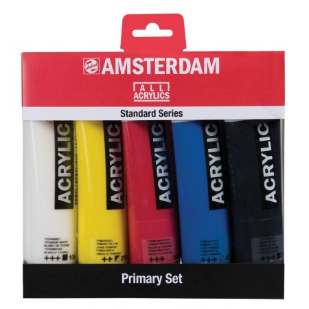 Set de pintura Talens Amsterdam Standard Series 5 Piezas Pintura acrílica (125 ml)