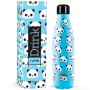 Bouteille Thermique iTotal Bleu Ours Panda Acier inoxydable (500 ml)