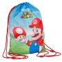 Bolsa Mochila con Cuerdas Super Mario Rojo (40 x 29 cm)