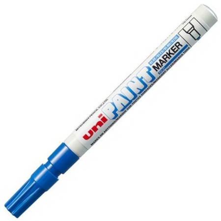 Rotulador permanente Uni-Ball Paint PX-21L Azul (6 Unidades)