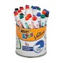 Set de Rotuladores Bic Kids Mini Velleda 24 Piezas Pizarra blanca