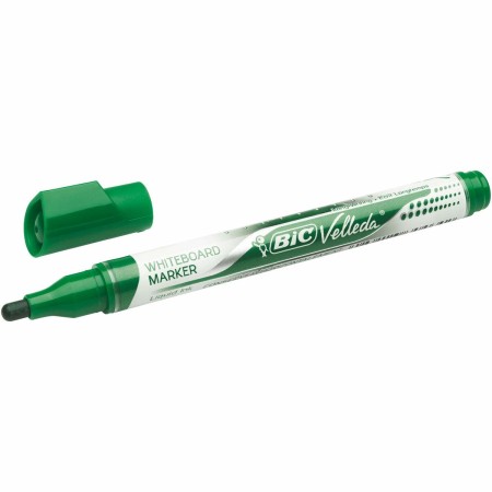 Rotuladores de tiza líquida Bic Velleda Pocket Verde (12 Unidades)