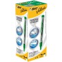 Rotuladores de tiza líquida Bic Velleda Pocket Verde (12 Unidades)