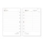 Agenda Finocam OPEN R598 Recambio 2023 (11,7 x 18,1 cm)