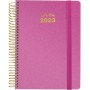 Agenda Grafoplas Metalic Fuchsia 2023 (15 x 21 cm)