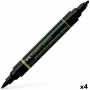 Rotuladores Faber-Castell Albrecht Durer Negro (4 Unidades)