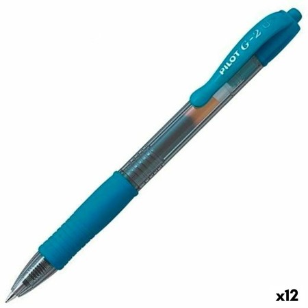 Bolígrafo de gel Pilot G-2 07 0,4 mm (12 Unidades)