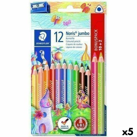 Lápices de colores Staedtler Noris Jumbo Set (5 Unidades)