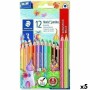 Crayons de couleur Staedtler Noris Jumbo Lot (5 Unités)