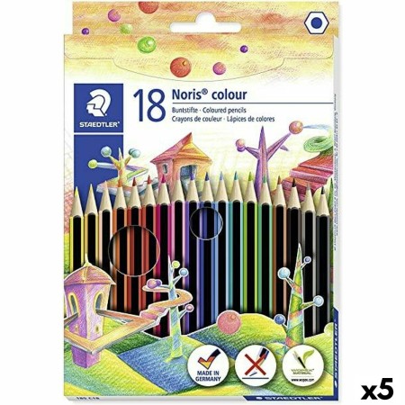 Crayons de couleur Staedtler Noris Colour Wopex Lot (5 Unités)